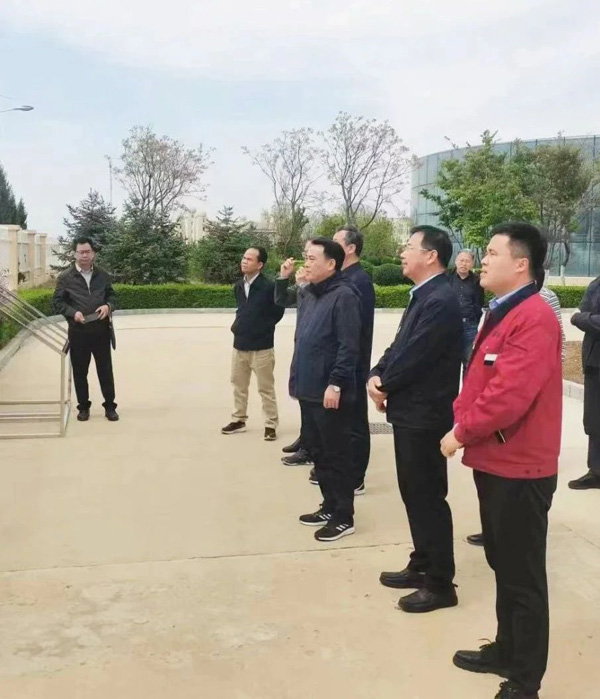 北海市人大一行来我公司调研